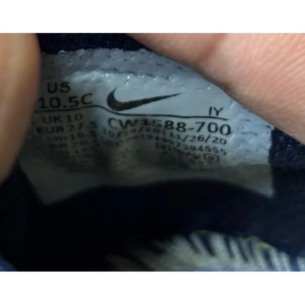 Nike Dunk Low PS 'Michigan' Size 10.5C Varsity Maize Midnight Navy CW1588-700
